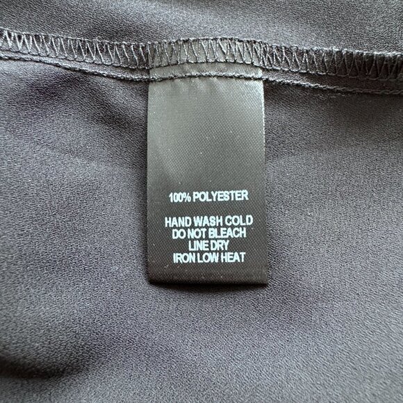 Lulus Womens XS Double Date Off Shoulder Top Black‎ Capsule Long Sleeve - Picture 10 of 12